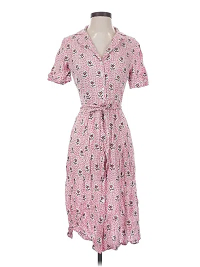 Pre-owned Brooks Brothers Casual Dress In Pink