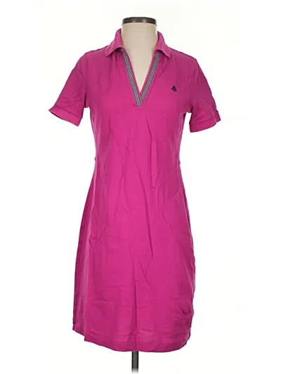 Pre-owned Brooks Brothers Casual Dress In Pink
