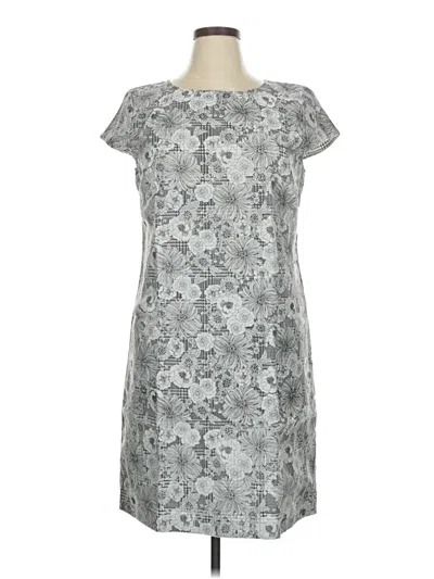 Pre-owned Brooks Brothers Casual Dress In Silver