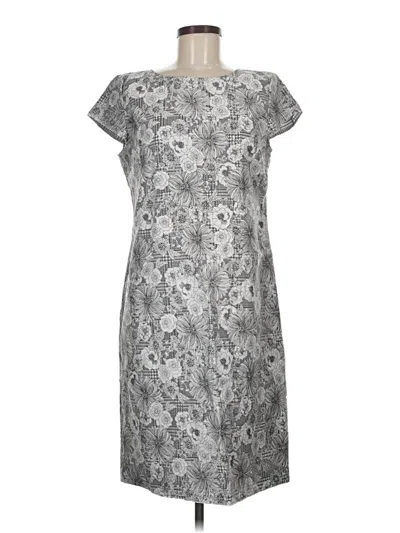 Pre-owned Brooks Brothers Casual Dress In Silver
