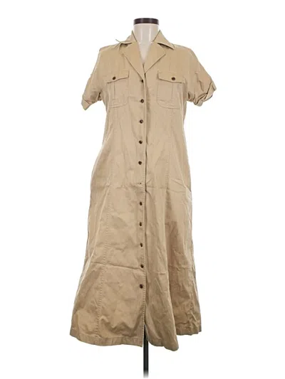 Pre-owned Brooks Brothers Casual Dress In Tan
