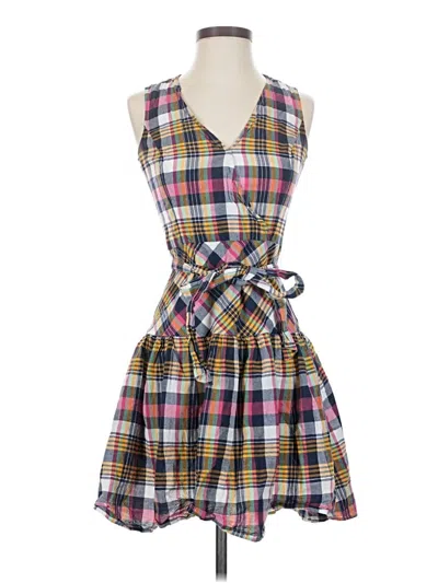 Pre-owned Brooks Brothers Casual Dress In Yellow