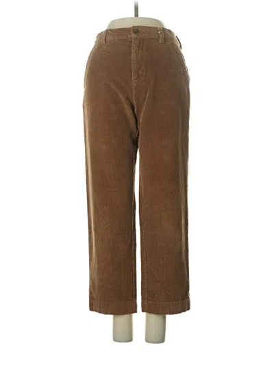 Pre-owned Brooks Brothers Casual Pants In Brown