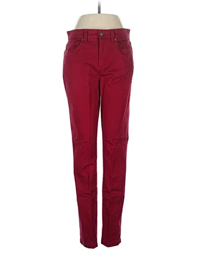 Pre-owned Brooks Brothers Casual Pants In Burgundy