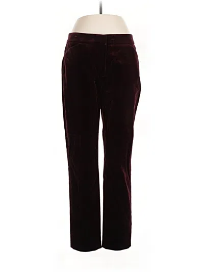 Pre-owned Brooks Brothers Casual Pants In Burgundy
