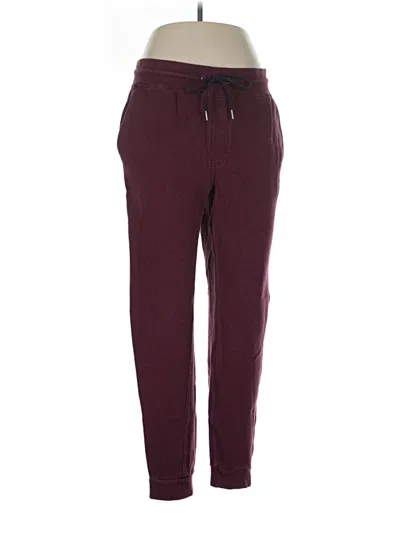 Pre-owned Brooks Brothers Casual Pants In Burgundy