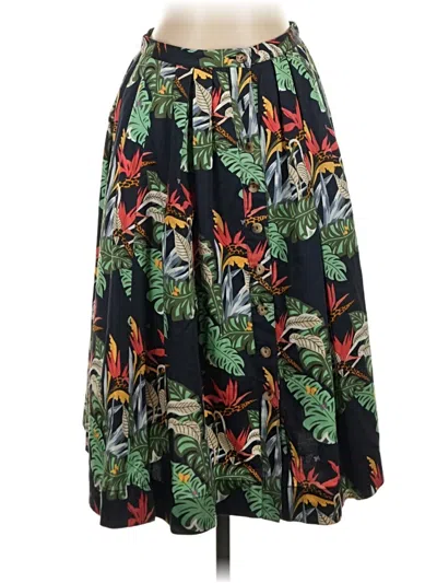 Pre-owned Brooks Brothers Casual Skirt In Black