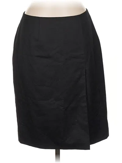 Pre-owned Brooks Brothers Casual Skirt In Black
