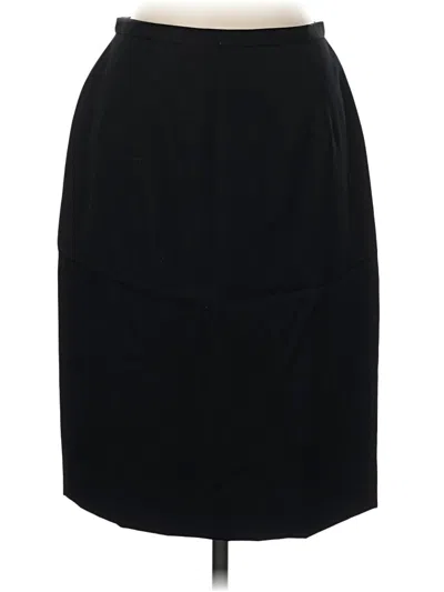 Pre-owned Brooks Brothers Casual Skirt In Black