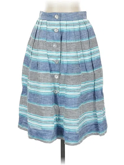 Pre-owned Brooks Brothers Casual Skirt In Blue