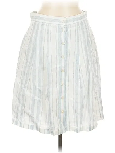 Pre-owned Brooks Brothers Casual Skirt In Blue