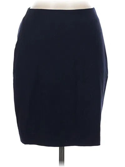 Pre-owned Brooks Brothers Casual Skirt In Blue