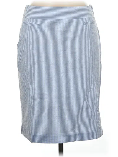 Pre-owned Brooks Brothers Casual Skirt In Blue
