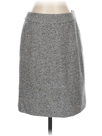 Pre-owned Brooks Brothers Casual Skirt In Gray