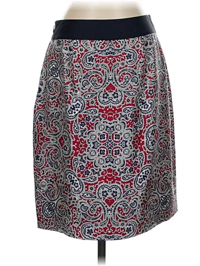 Pre-owned Brooks Brothers Casual Skirt In Gray