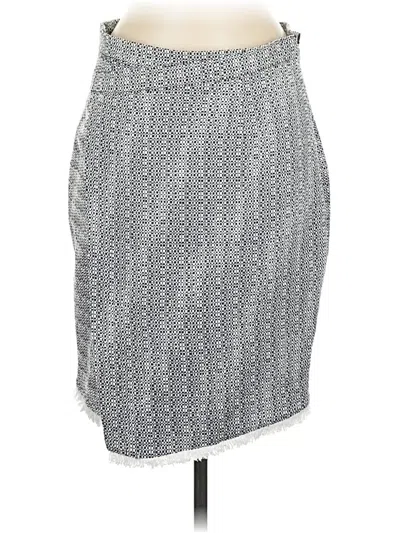 Pre-owned Brooks Brothers Casual Skirt In Gray