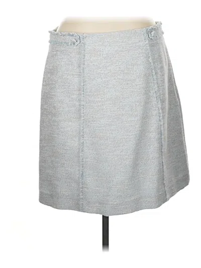 Pre-owned Brooks Brothers Casual Skirt In Gray