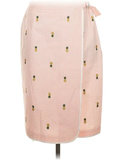 Pre-owned Brooks Brothers Casual Skirt In Pink