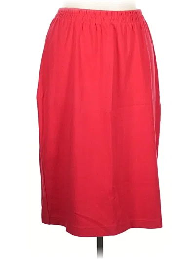Pre-owned Brooks Brothers Casual Skirt In Red