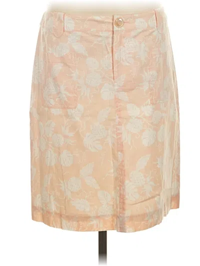 Pre-owned Brooks Brothers Casual Skirt In Tan