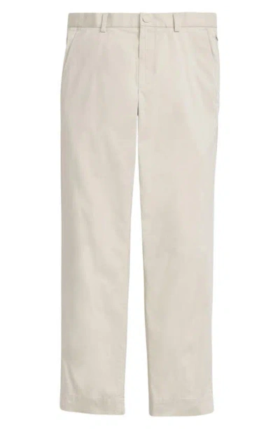 Brooks Brothers Cbt Stretch Cotton Blend Performance Golf Chinos In Oatmeal