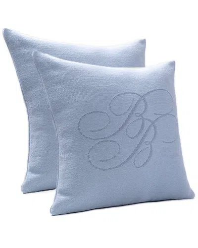BROOKS BROTHERS BROOKS BROTHERS CHAMBRAY DECORATIVE PILLOW