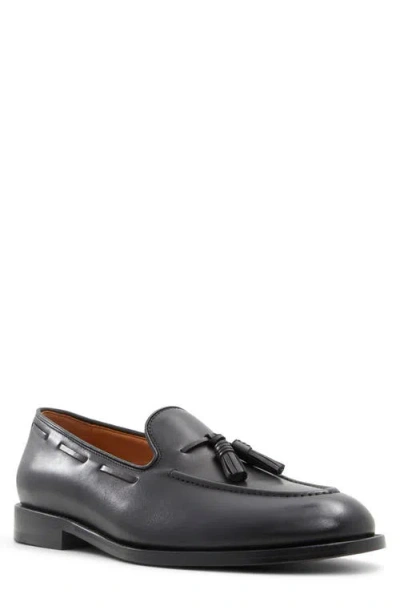 Brooks Brothers Fitzgerald Tassel Loafer In Black