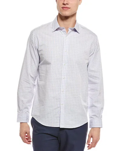 Brooks Brothers Check Button Shirt In Multi