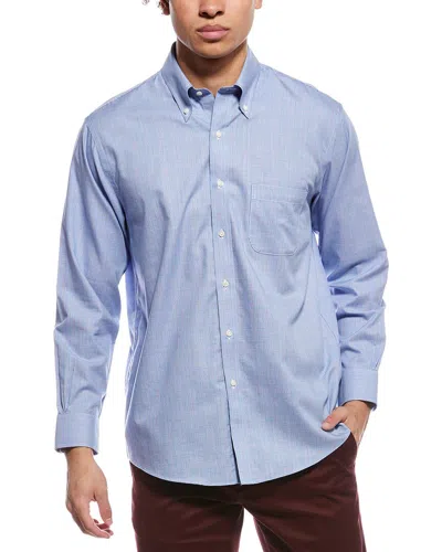Brooks Brothers Check Shirt In Blue