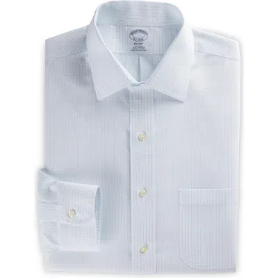 Brooks Brothers Checkered Graph Dress Shirt In Graphite
