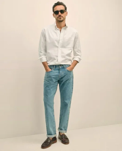 Brooks Brothers Cherry Street Selvedge Denim Pants In Blue