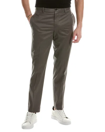 Brooks Brothers Clark Fit Chino In Grey