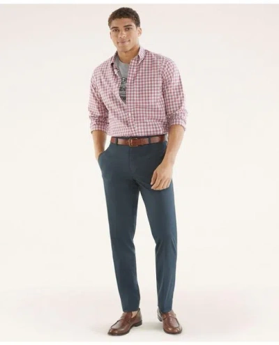 Brooks Brothers Clark Straight-fit Stretch Advantage Chino Pants In Navy