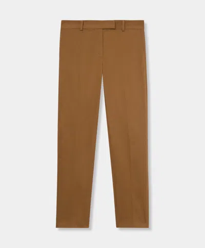 Brooks Brothers Classic Cotton Chino In Brown