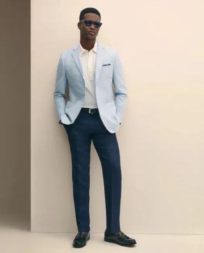 Brooks Brothers Classic Fit Cotton Oxford Sport Coat In Blue