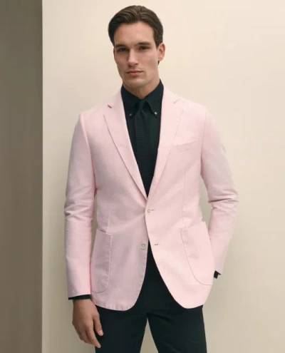 Brooks Brothers Classic Fit Cotton Oxford Sport Coat In Pink