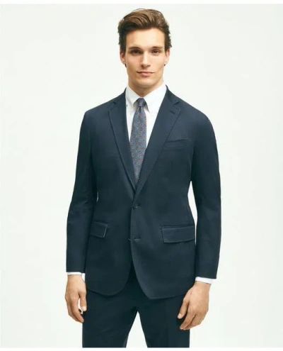 Brooks Brothers Classic Fit Cotton Stretch Suit Jacket In Navy
