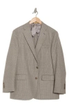 Brooks Brothers Classic Fit Houndstooth Wool Blazer
