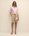 Brooks Brothers Classic Fit Irish Linen Shirt In Pink