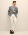 Brooks Brothers Classic Fit Linen-wool Blend Knit Sport Coat In Houndstooth In Multicolor
