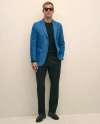 Brooks Brothers Classic Fit Sport Coat In Hopsack Wool In Blue