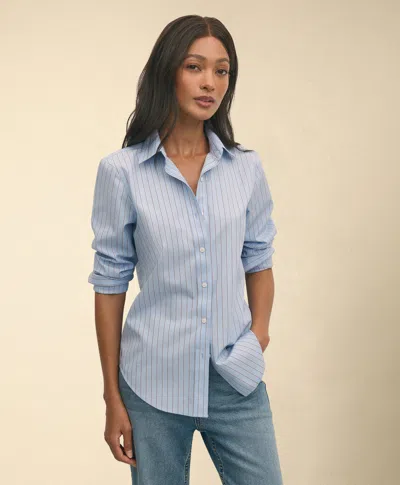 Brooks Brothers Classic Fit Striped Supima Cotton Shirt