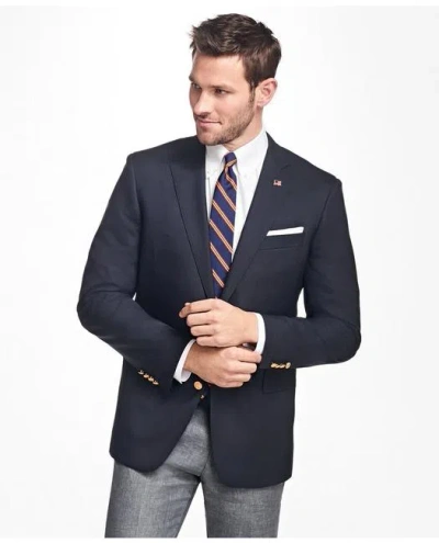Brooks Brothers Classic Fit Two-button 1818 Blazer In Navy
