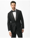 Brooks Brothers Classic Fit Wool 1818 Shawl Collar Tuxedo In Black