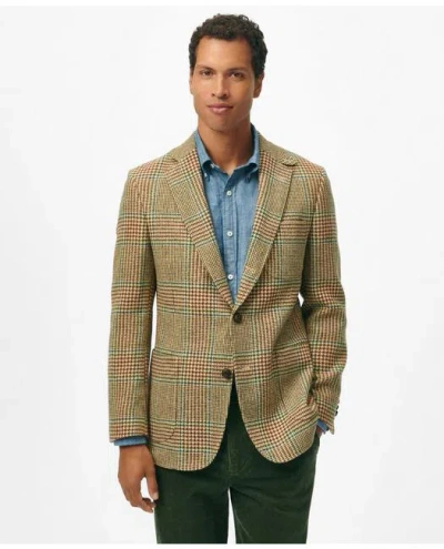 Brooks Brothers Classic Fit Wool 1818 Sport Coat In Glen Plaid In Multicolor