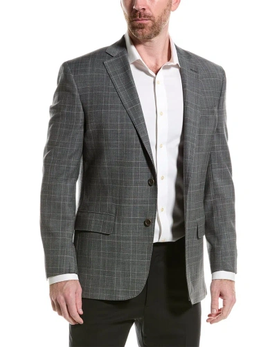 Brooks Brothers Classic Fit Wool-blend Suit Jacket In Grey