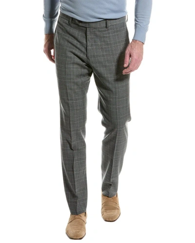 Brooks Brothers Classic Fit Wool-blend Suit Pant In Grey