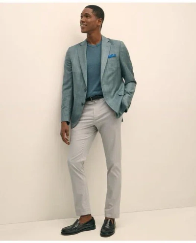 Brooks Brothers Classic Fit Wool Check Sport Coat In Green