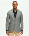 Brooks Brothers Classic Fit Wool Hopsack Patch Pocket Sport Coat In Grey