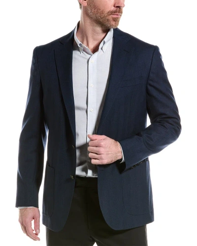 Brooks Brothers Classic Fit Wool Suit Jacket In Blue